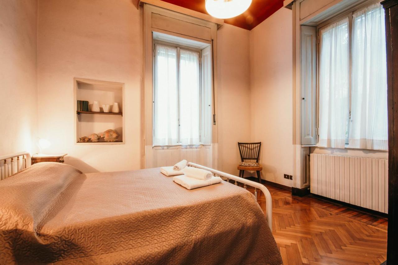 Library Apartment - Villa Candela สเตรซา ภายนอก รูปภาพ