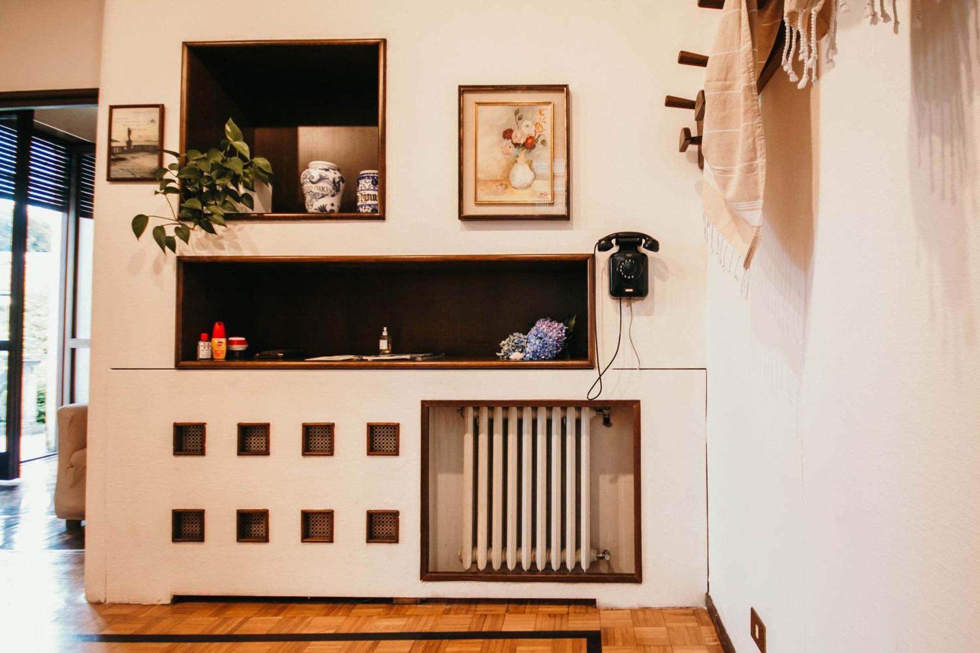 Library Apartment - Villa Candela สเตรซา ภายนอก รูปภาพ
